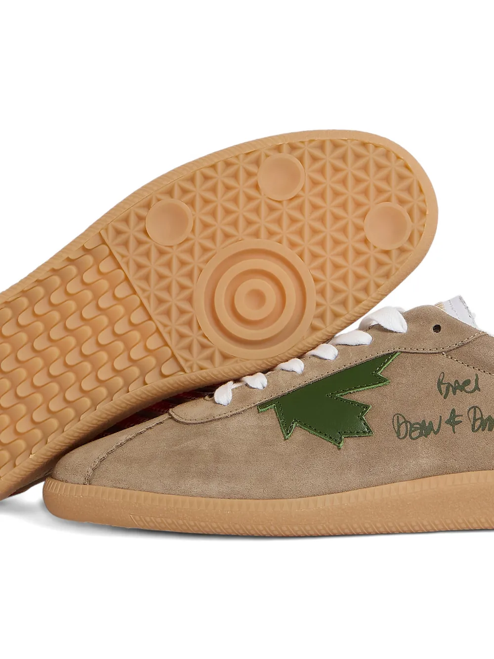 DSQUARED2 Sneakers met ronde hals Beige