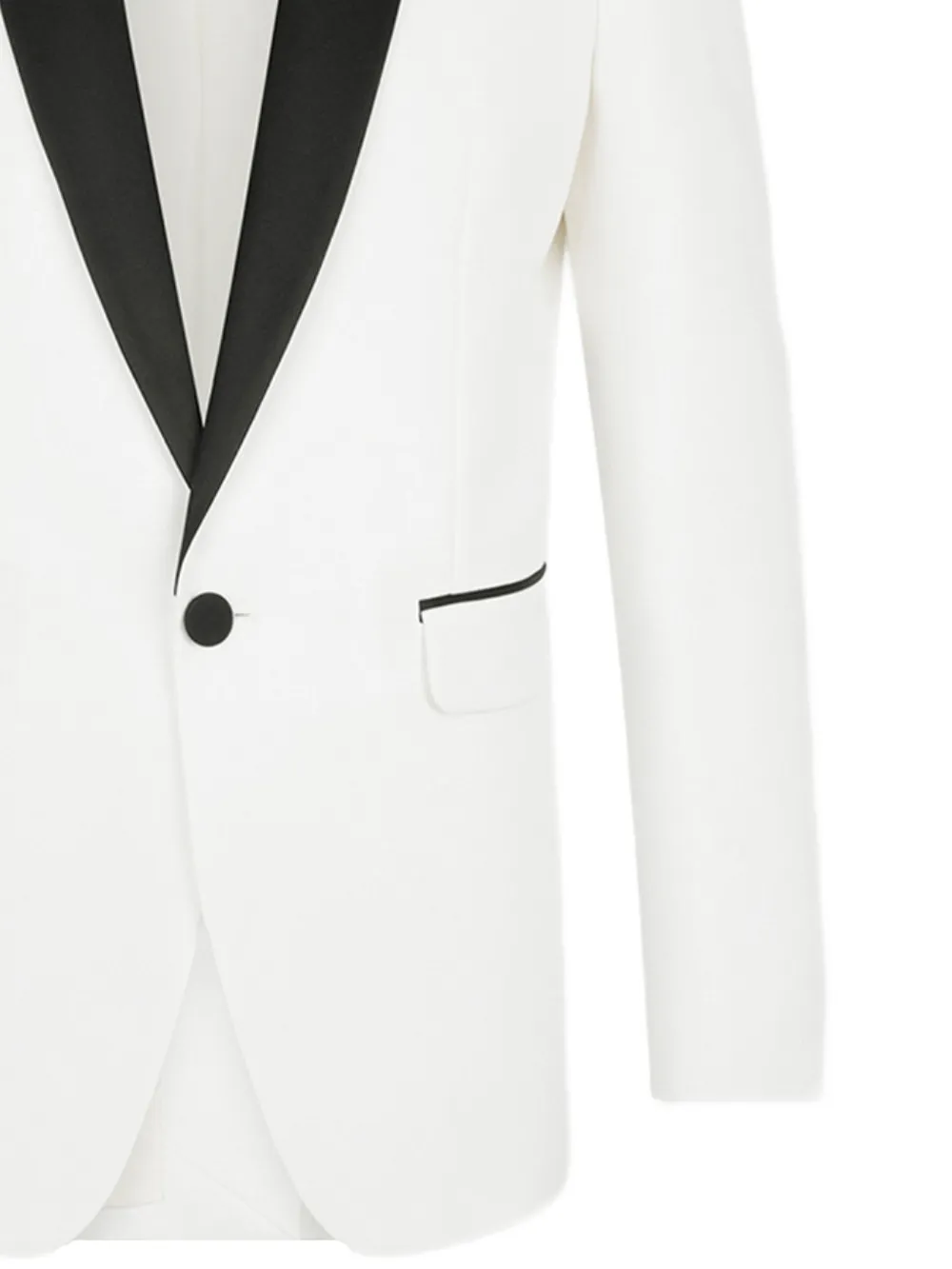 DSQUARED2 London Tux pak met knoopsluiting - Wit