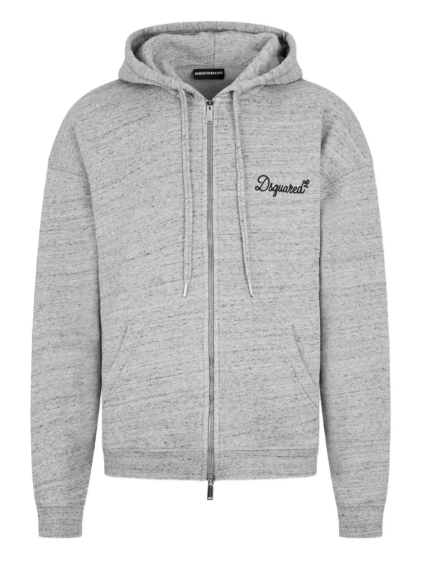 DSQUARED2 ジップアップ パーカー | グレー | FARFETCH JP