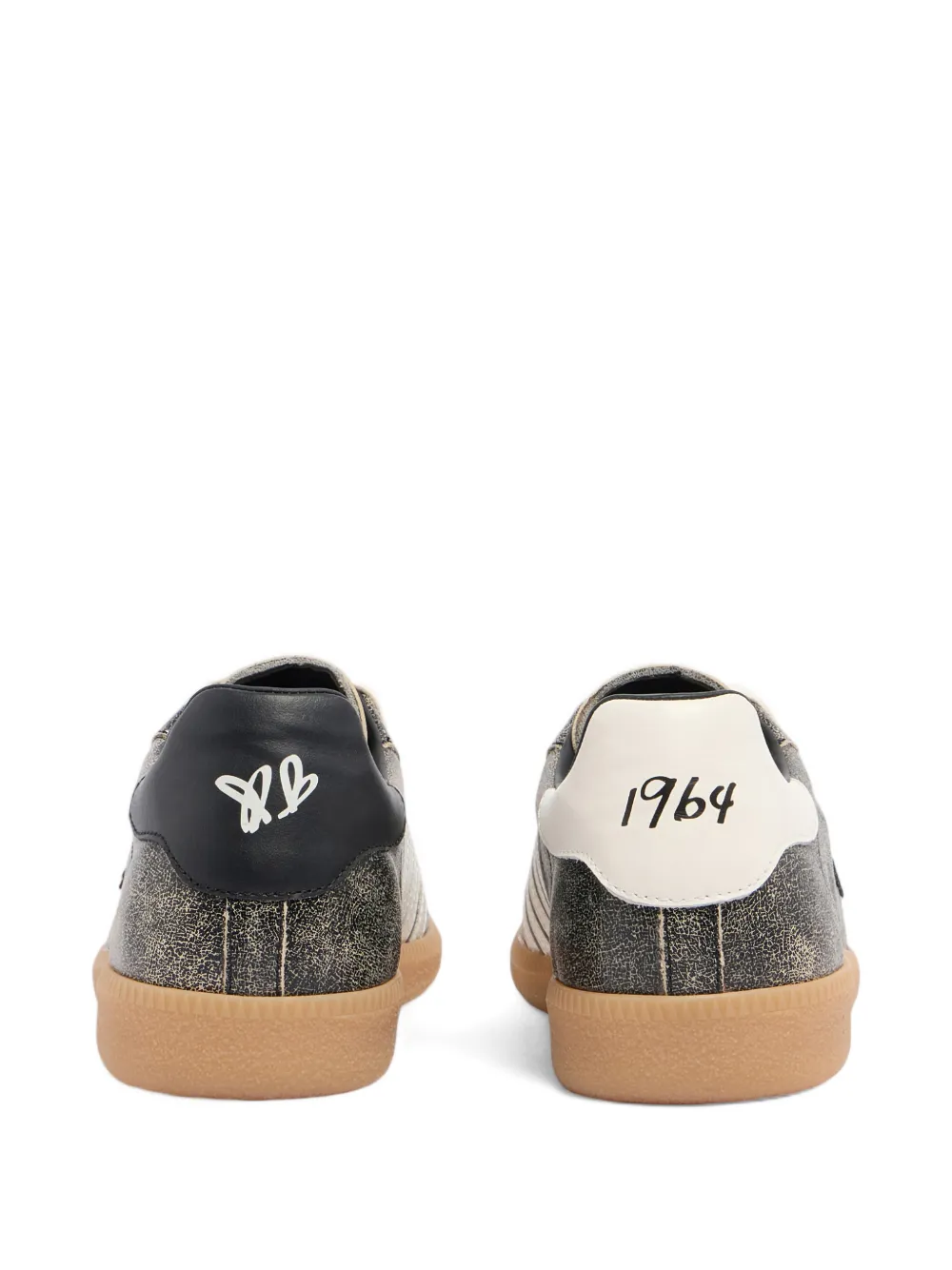 DSQUARED2 Sneakers met ronde neus Grijs