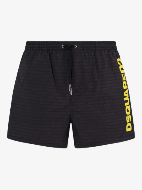DSQUARED2 logo midi swim boxer shorts