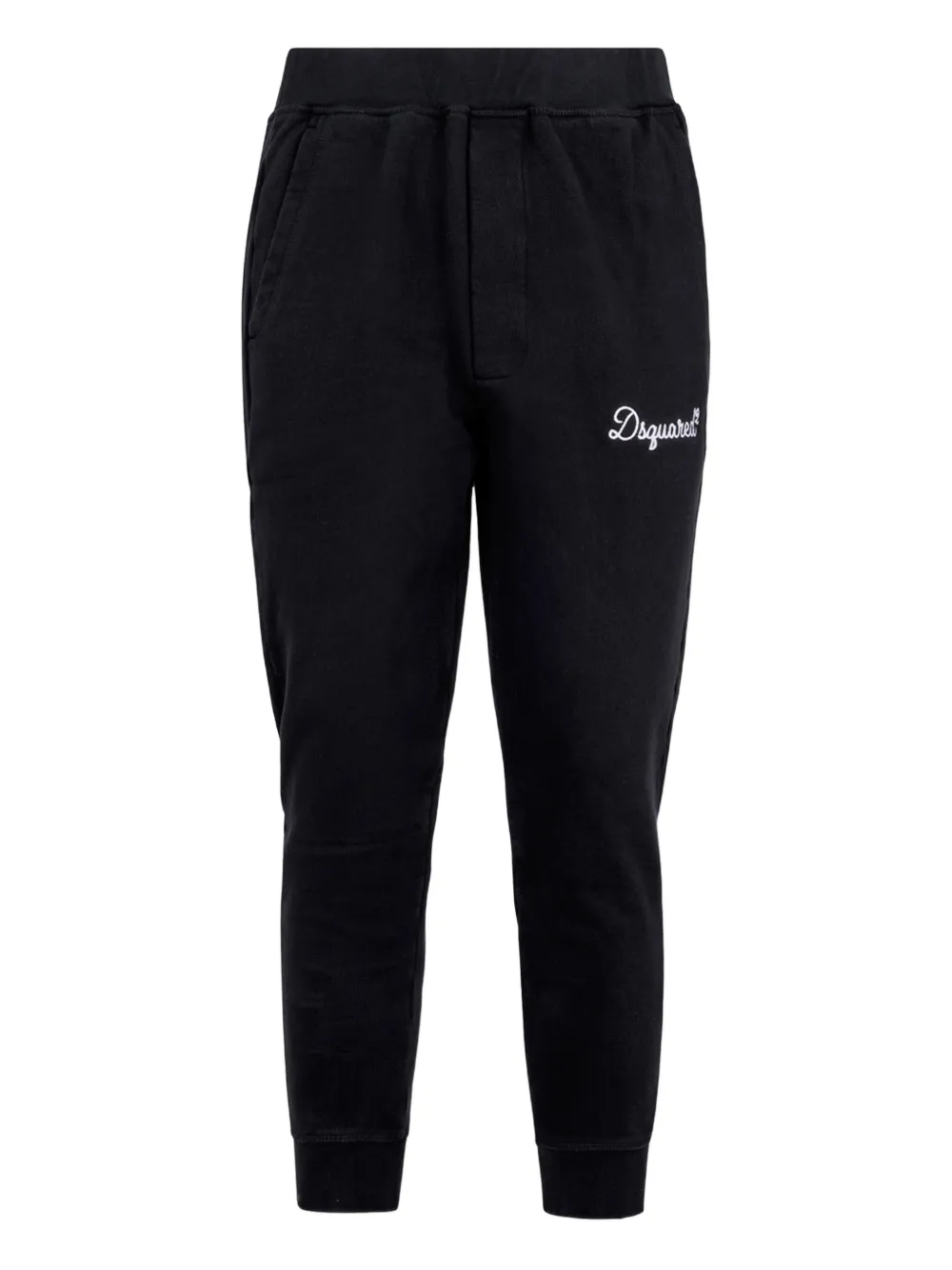 DSQUARED2 Pantaloni sportivi con vita elsticizzata - Nero