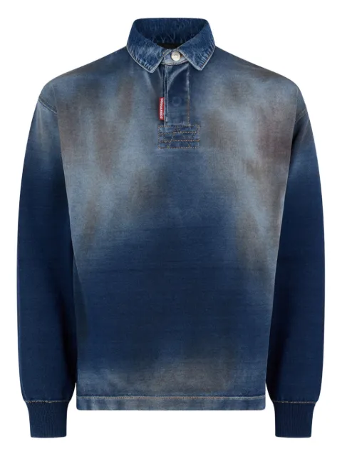 DSQUARED2 long-sleeve polo shirt