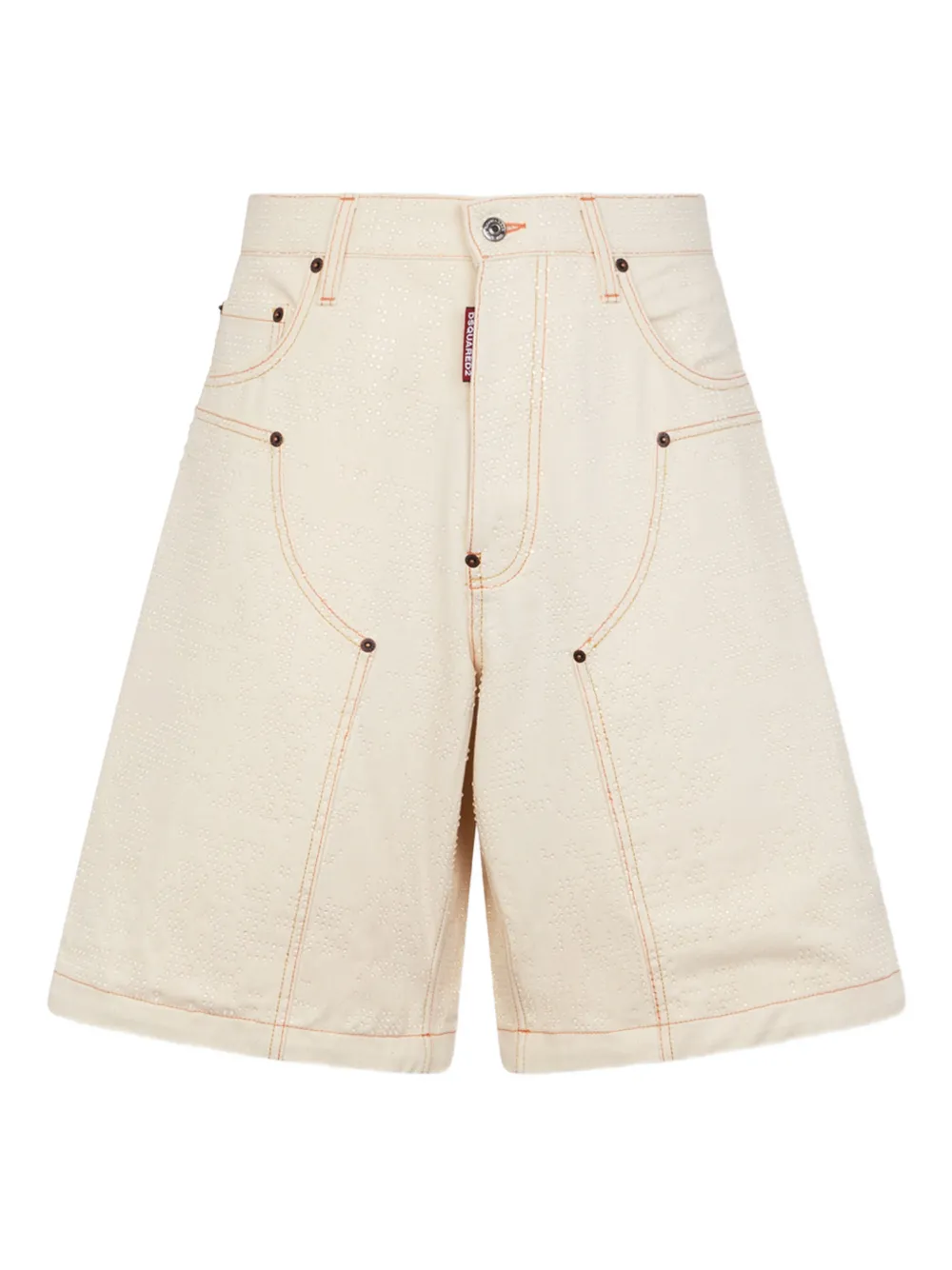 DSQUARED2 Carpenter Shorts - Nude