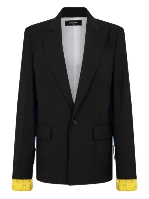 MM6 Maison Margiela テーラードジャケット | ブラック | FARFETCH JP