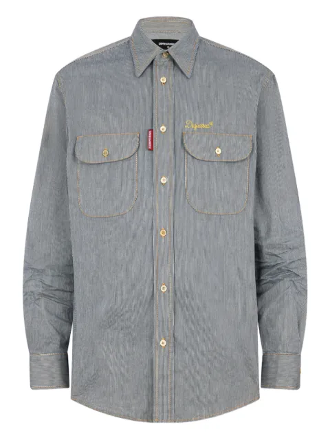 DSQUARED2 flap-pocket shirt