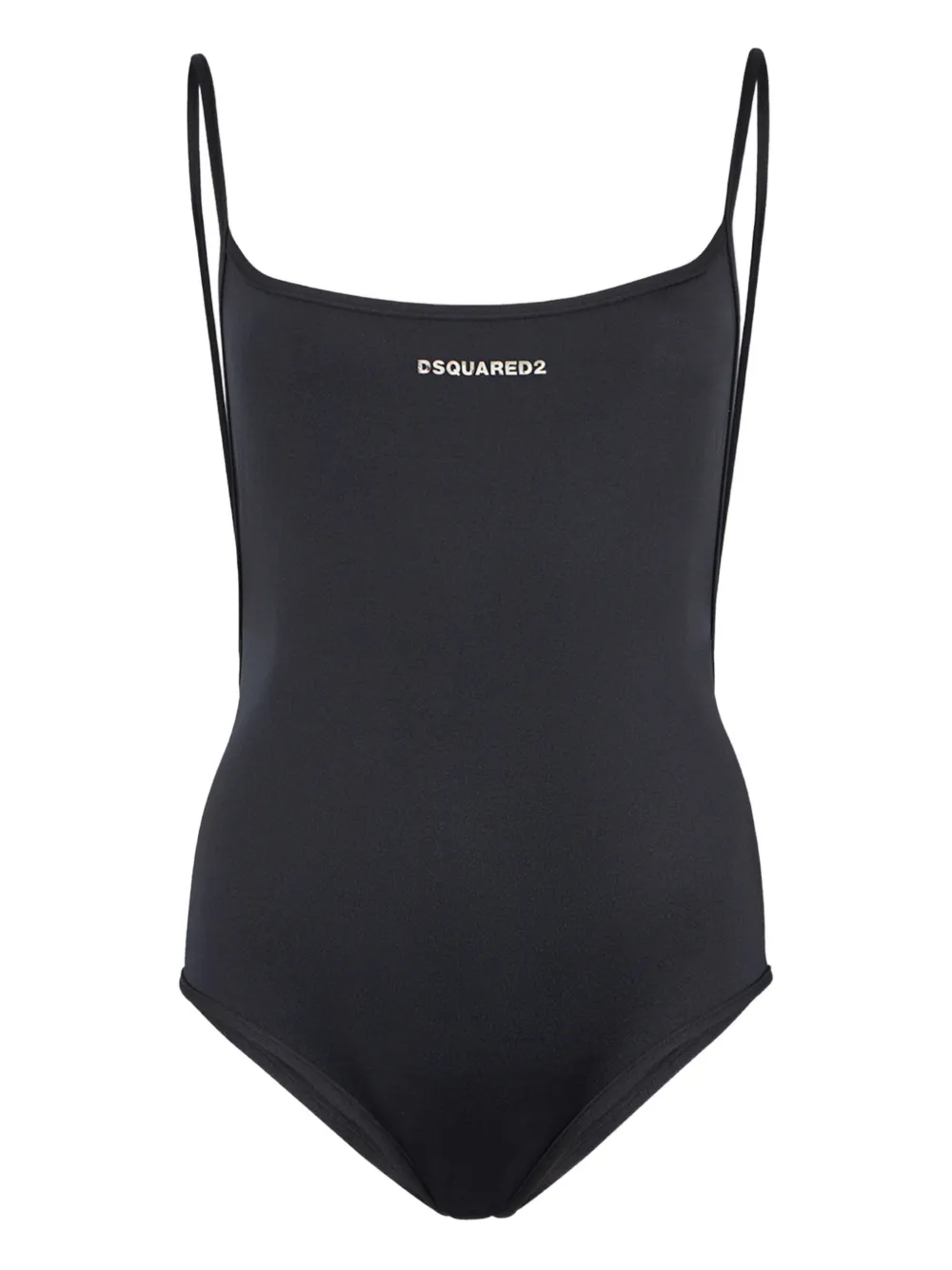 DSQUARED2 logo swimsuit - Black