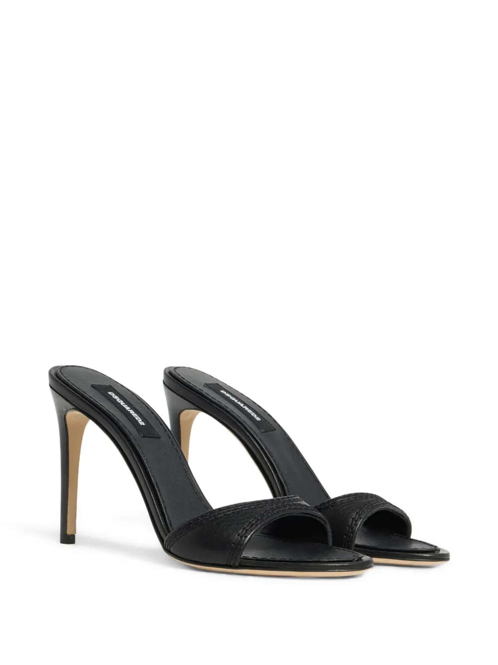 DSQUARED2 Sandalen met open neus Zwart