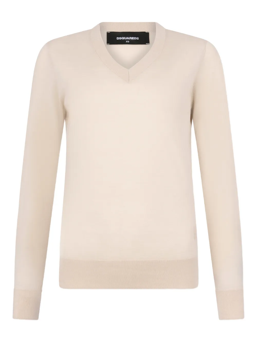 DSQUARED2 Maglione con scollo a V - Toni neutri