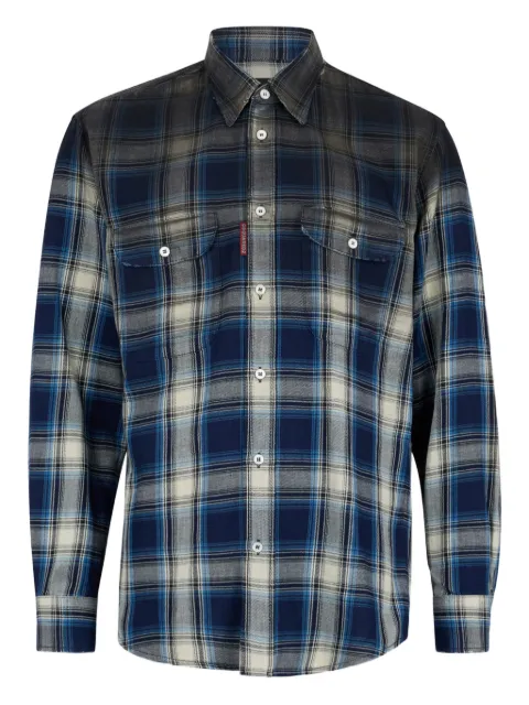 DSQUARED2 plaid pocket shirt