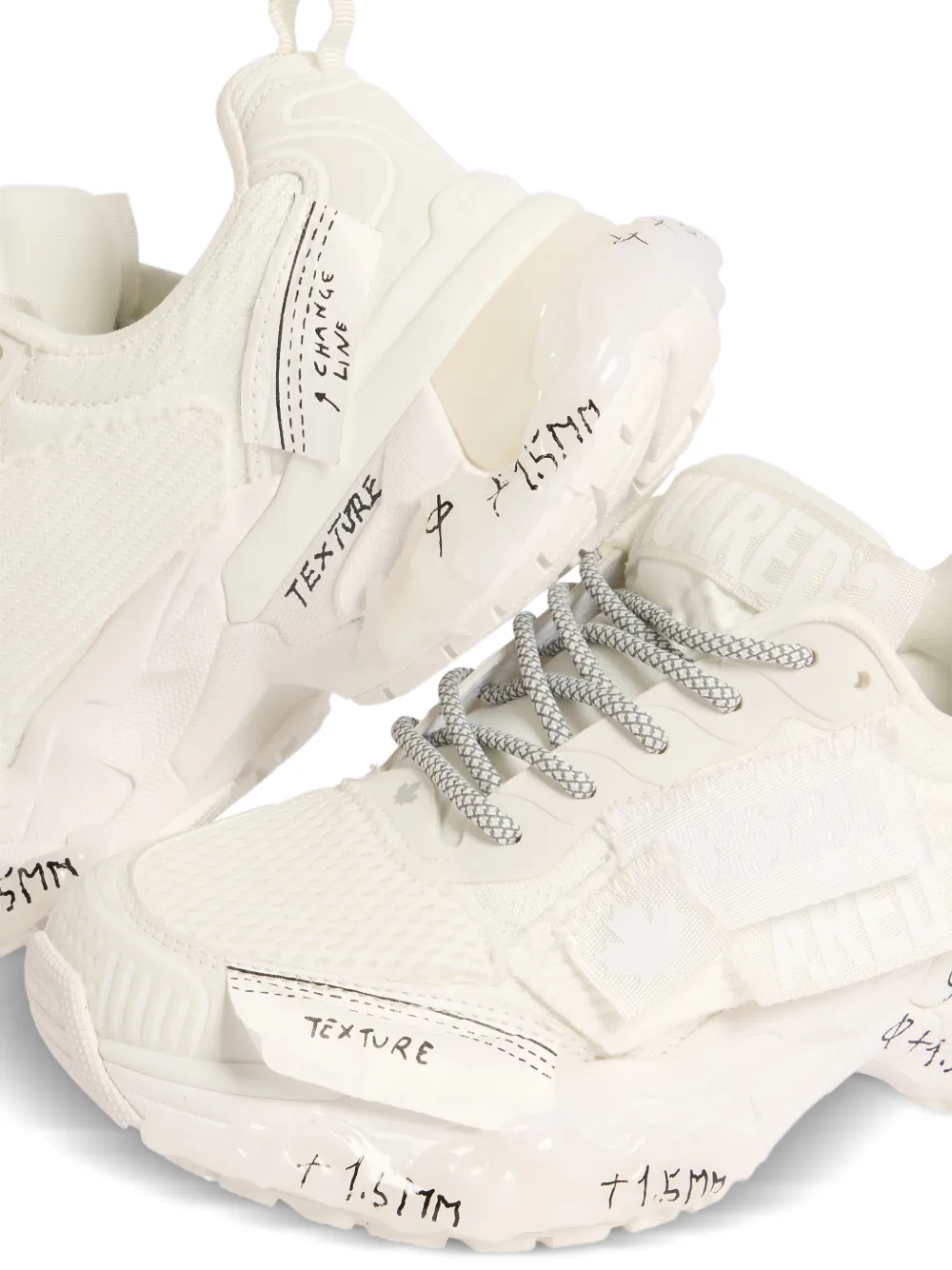 DSQUARED2 Sneakers Wit