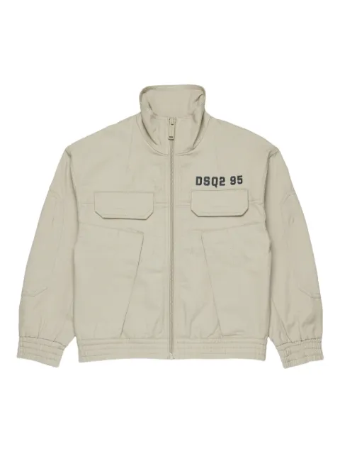 DSQUARED2 KIDS pocket zip jacket