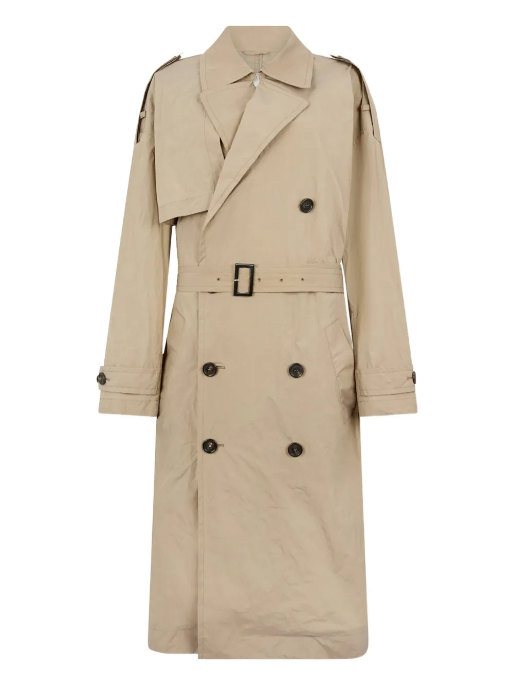 DSQUARED2 Trench doppiopetto con cintura - Toni neutri
