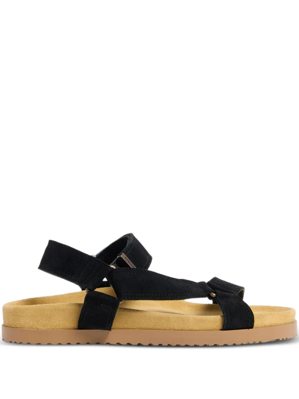 DSQUARED2 flat cargo sandals - Black