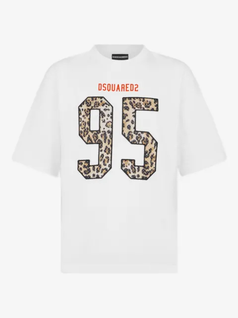 DSQUARED2 Wild2 ruimvallend T-shirt