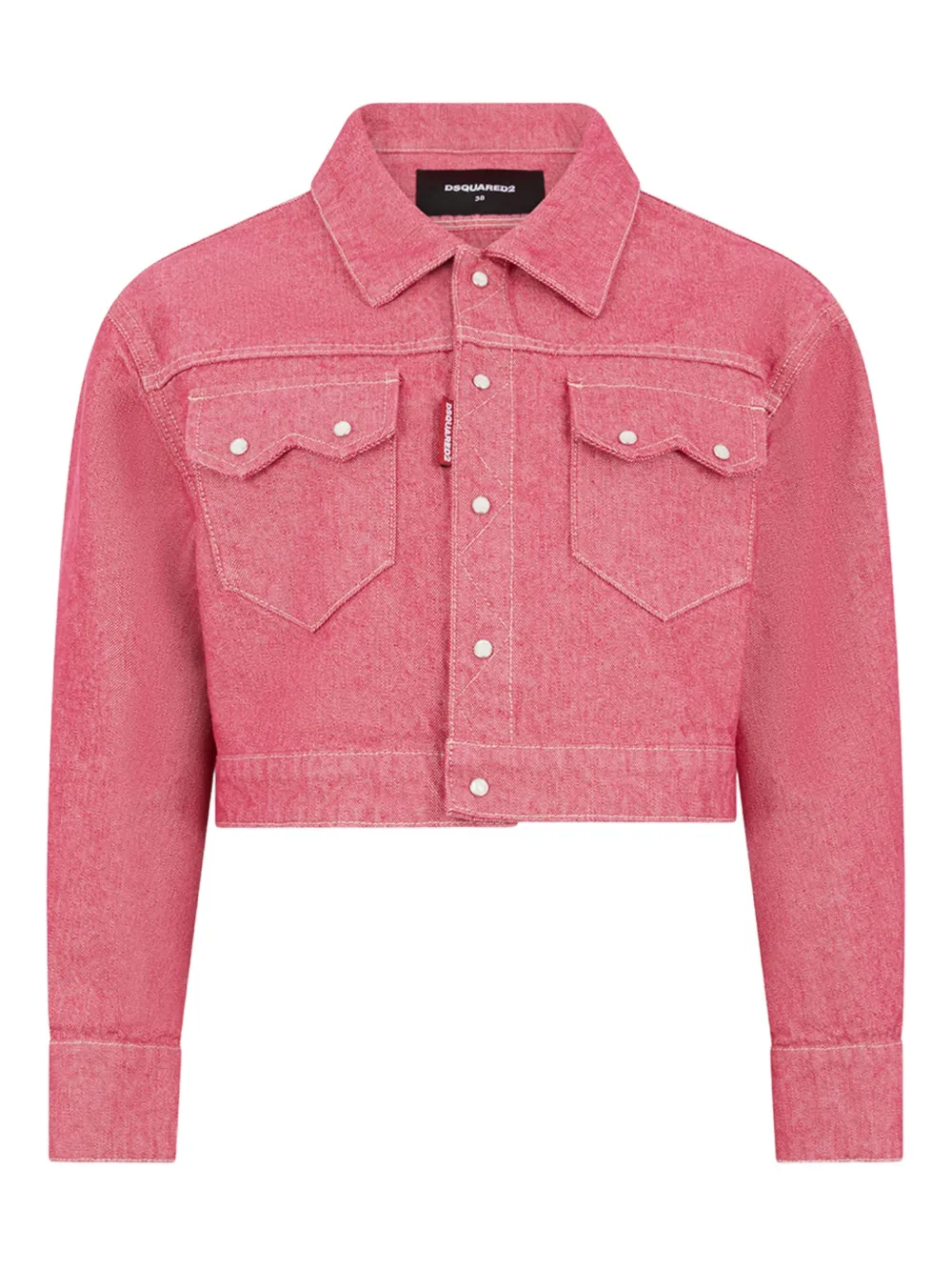 DSQUARED2 Giacca denim Oxford - Rosa