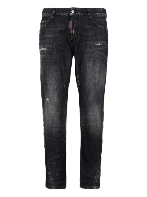 DSQUARED2 fog wash slim twist jeans