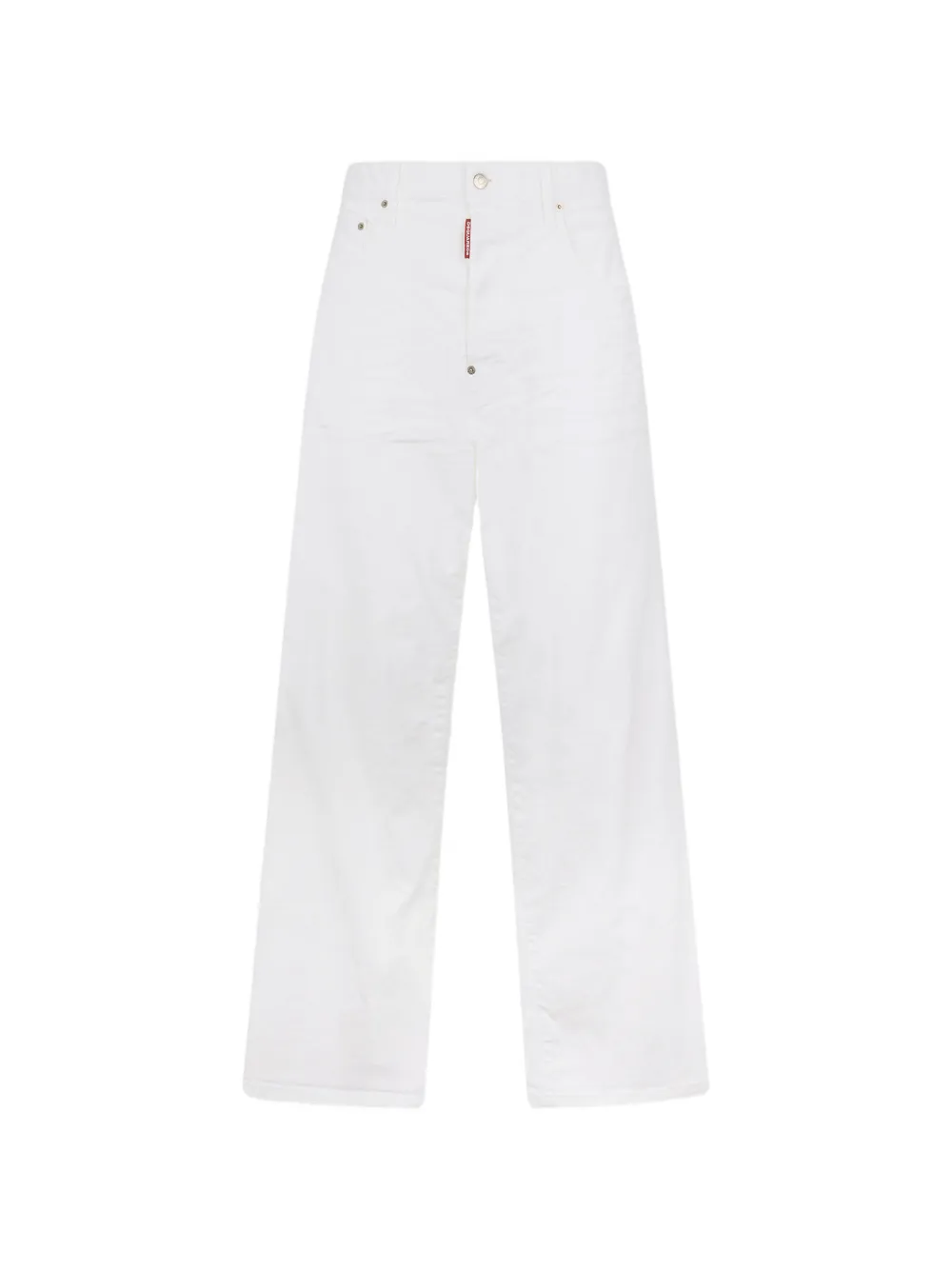 DSQUARED2 garment dyed baggy jeans - Bianco