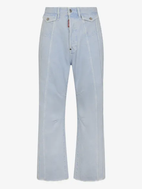 DSQUARED2 腰带袢牛仔裤