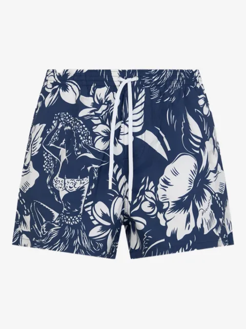 DSQUARED2 Dancing Flowers midi swim boxers