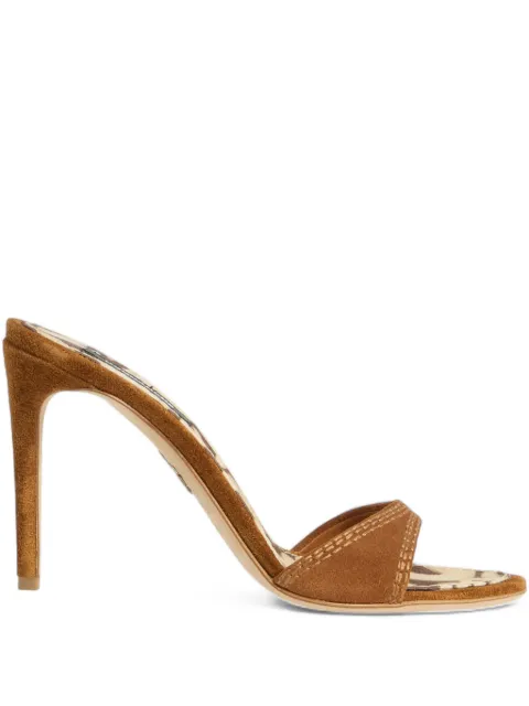 DSQUARED2 strappy twin mule sandals