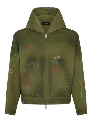 Dsquared2（ディースクエアード）メンズ フード付きジャケット - FARFETCH