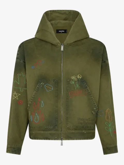 DSQUARED2 hooded jacket