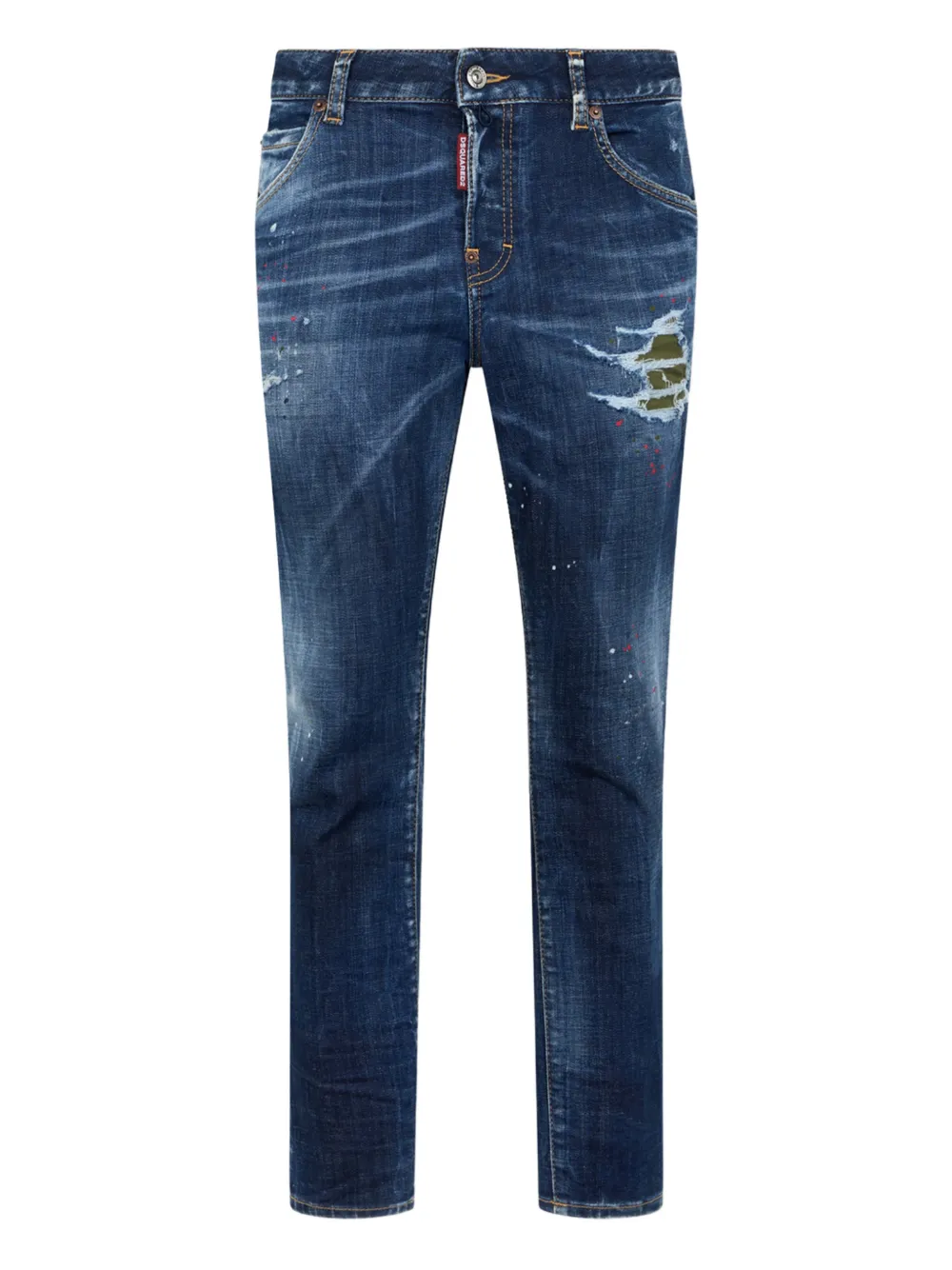 DSQUARED2 Jeans con effetto vissuto - Blu