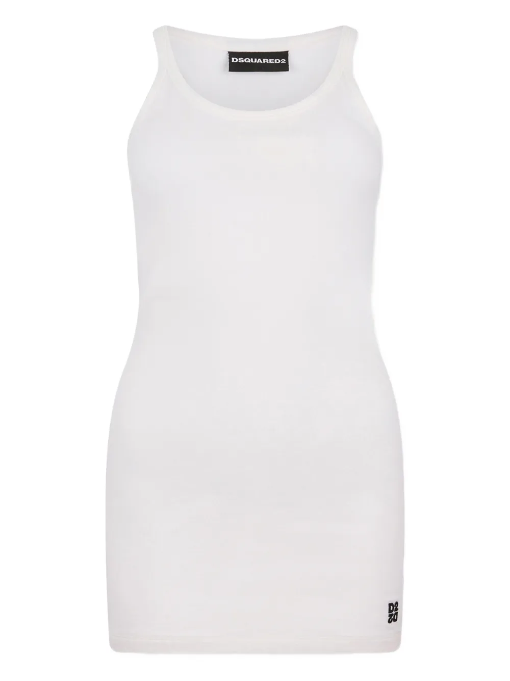 DSQUARED2 Abito corto girocollo - Bianco