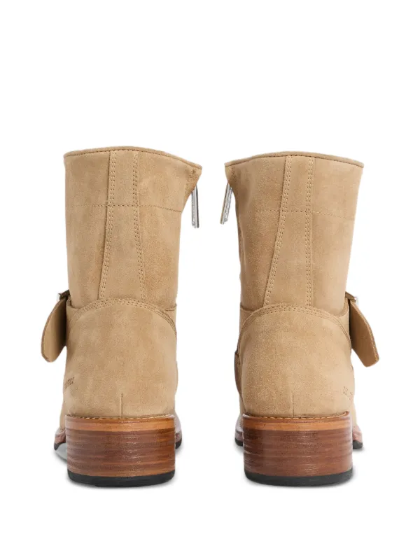 DSQUARED2 Harley buckle-zip Boots | Neutrals | FARFETCH MY