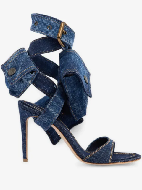 DSQUARED2 Summer Dream Twin heeled sandals