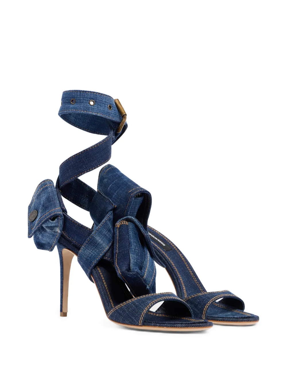 DSQUARED2 Sandalen met gesp Blauw