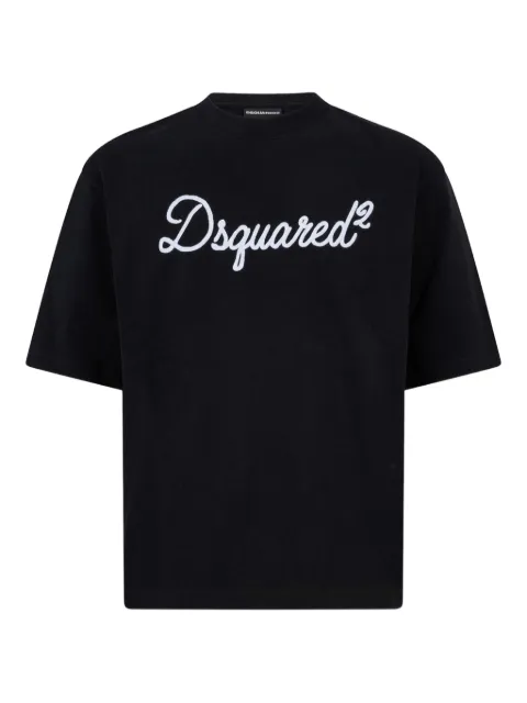 DSQUARED2 logo-embroidered T-shirt