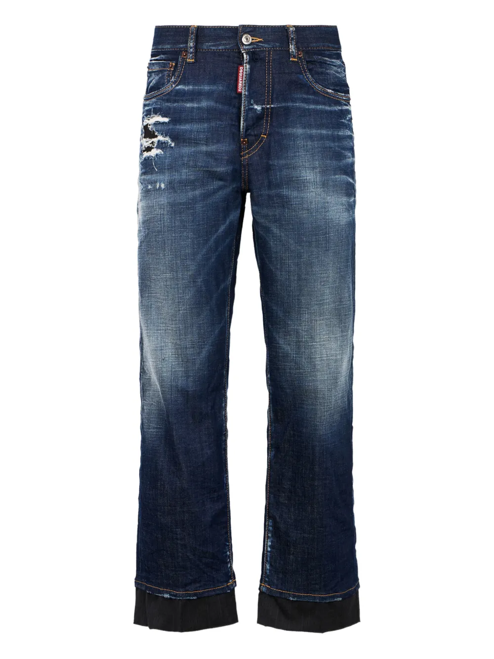 DSQUARED2 Jeans con effetto vissuto - Blu