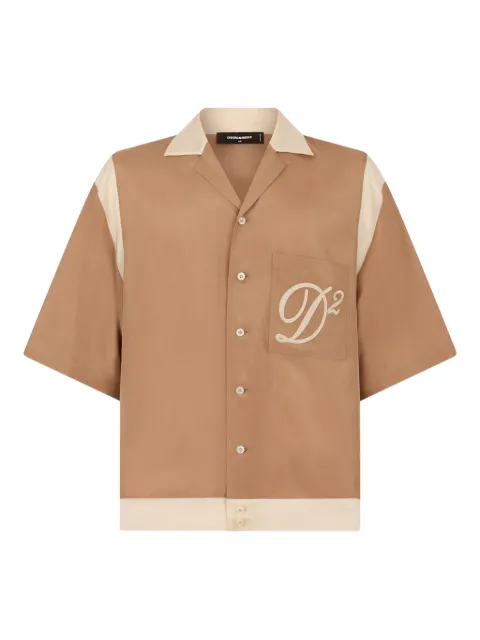 DSQUARED2 bowling silk shirt