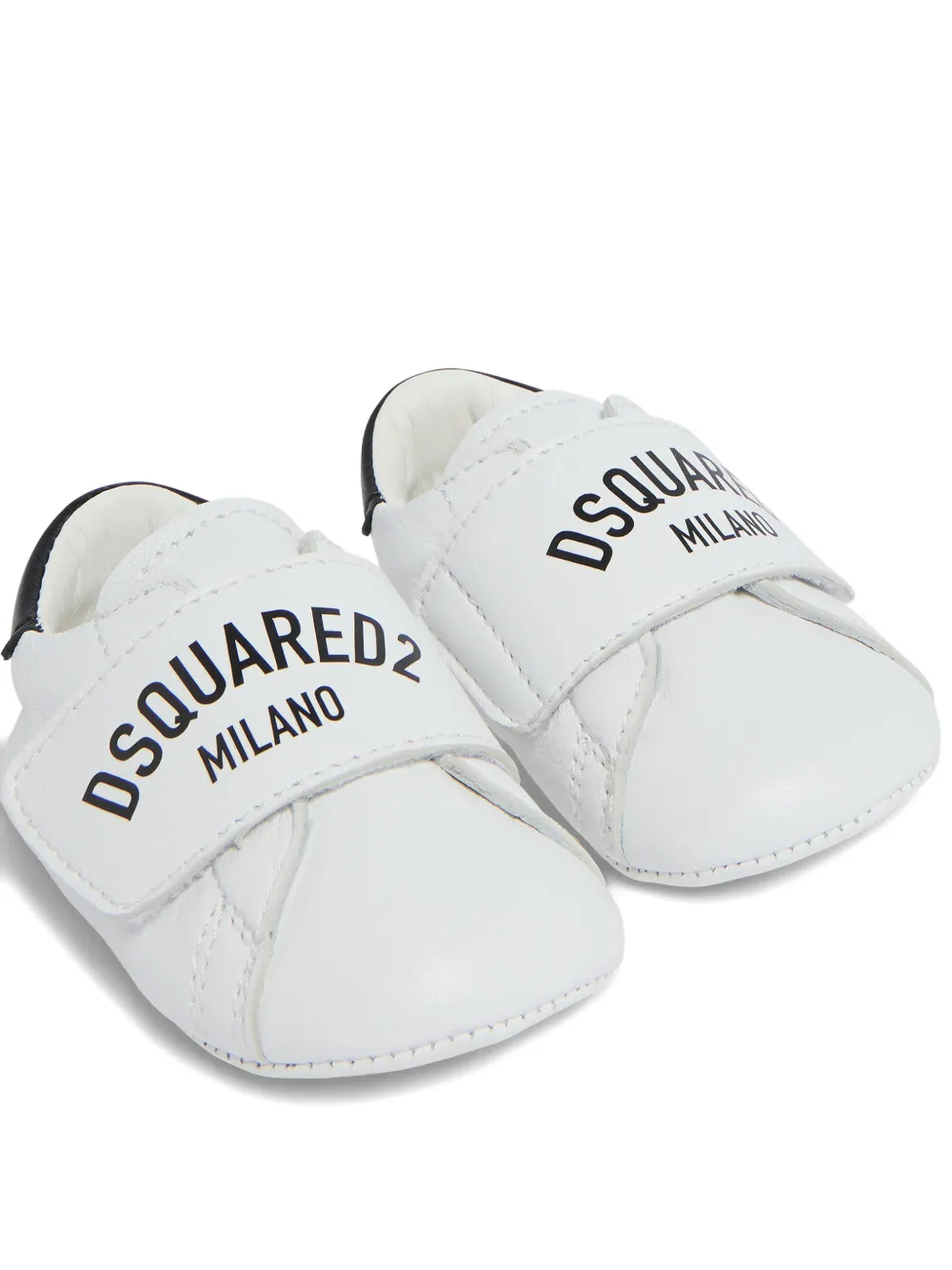 DSQUARED2 KIDS Sneakers met klittenband Wit