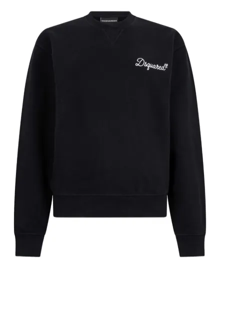 DSQUARED2 sudadera con cuello redondo y logo