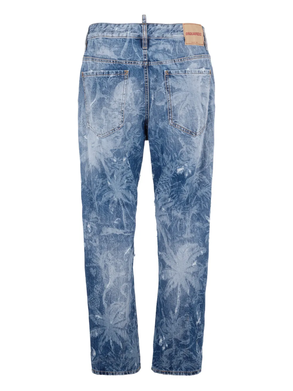 DSQUARED2 Light L.A. Wash Bro jeans Blauw