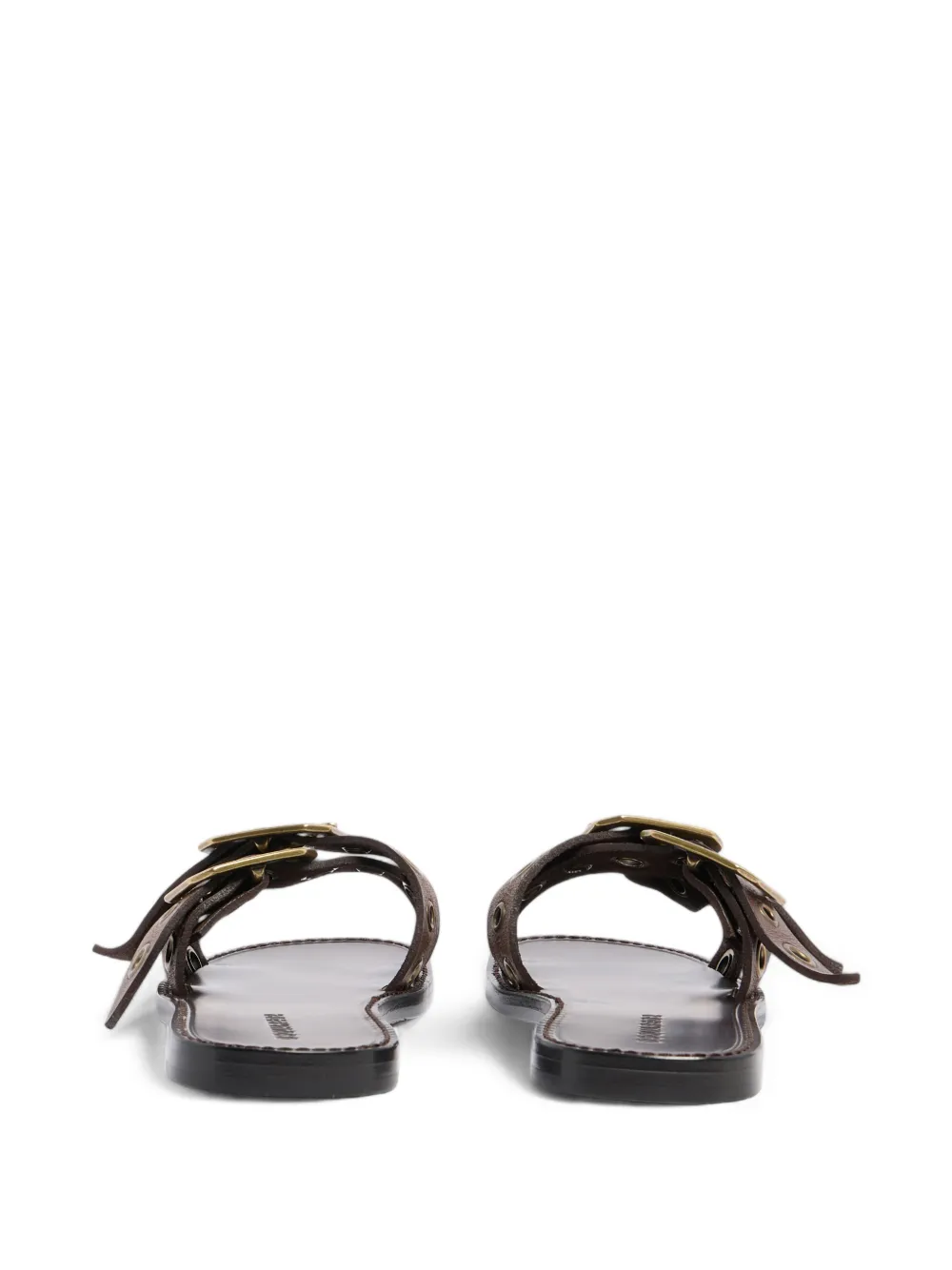 DSQUARED2 Sandalen met ringlets en gesp Bruin