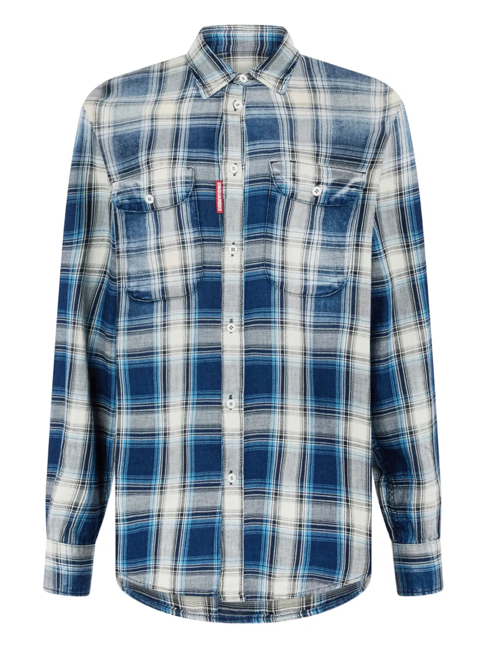 DSQUARED2 Camicia a quadri - Blu