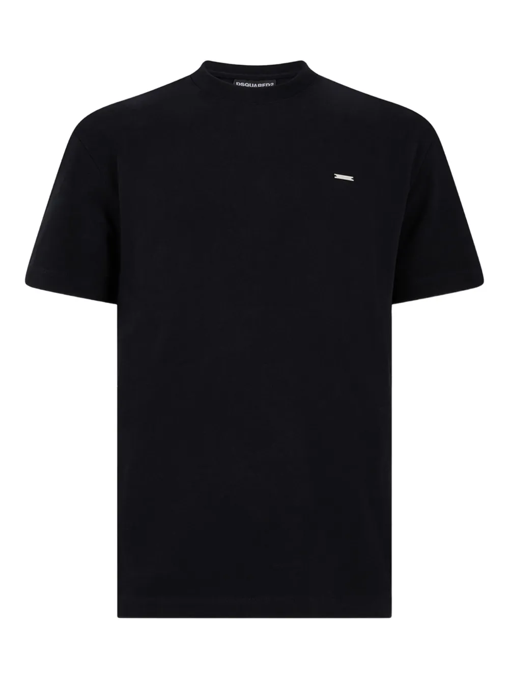 DSQUARED2 playera con placa del logo | negro | Image 1