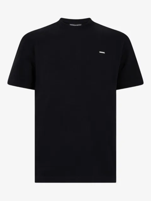 DSQUARED2 playera con placa del logo