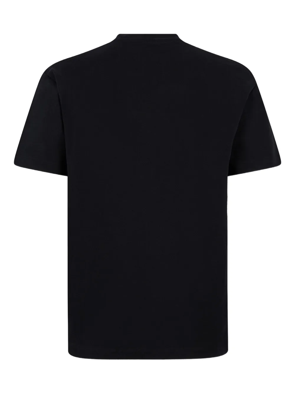 DSQUARED2 T-shirt met logoplakkaat - Zwart