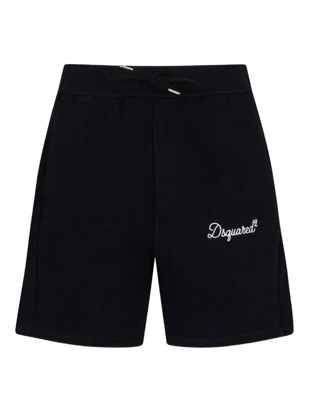 DSQUARED2 logo drawstring shorts | Black | Image 1