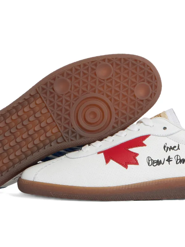 DSQUARED2 Maple Leaf Rebels Sneakers | White | FARFETCH