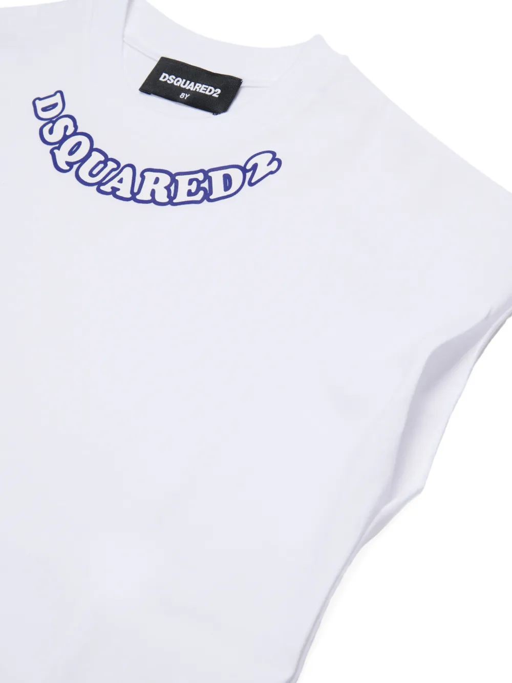  Dsquared2 Kids Logo Tank Top - White 