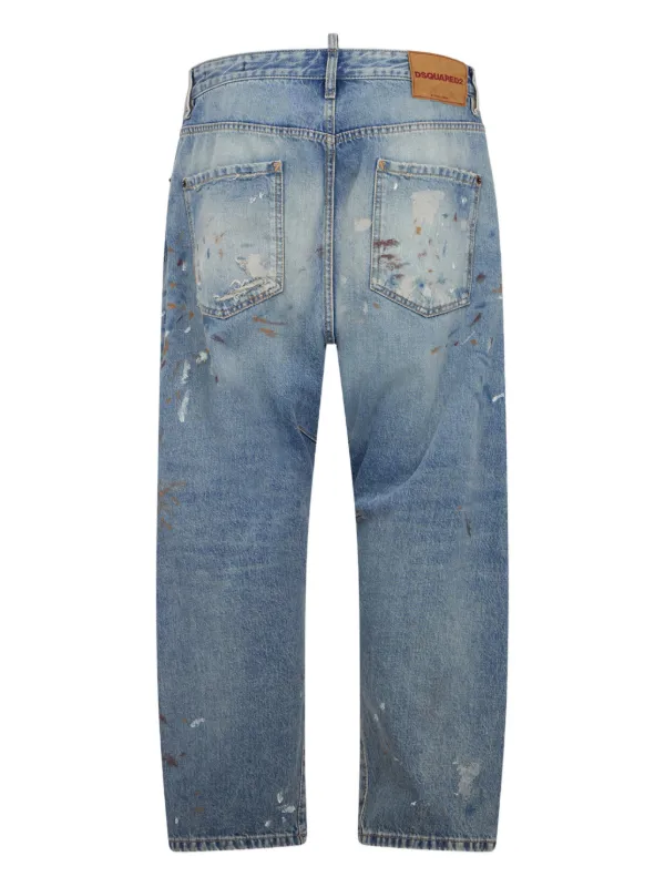 DSQUARED2 Kawaii パッチジーンズ | ブルー | FARFETCH JP