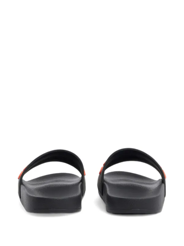 DSQUARED2 ロゴ サンダル | ブラック | FARFETCH JP