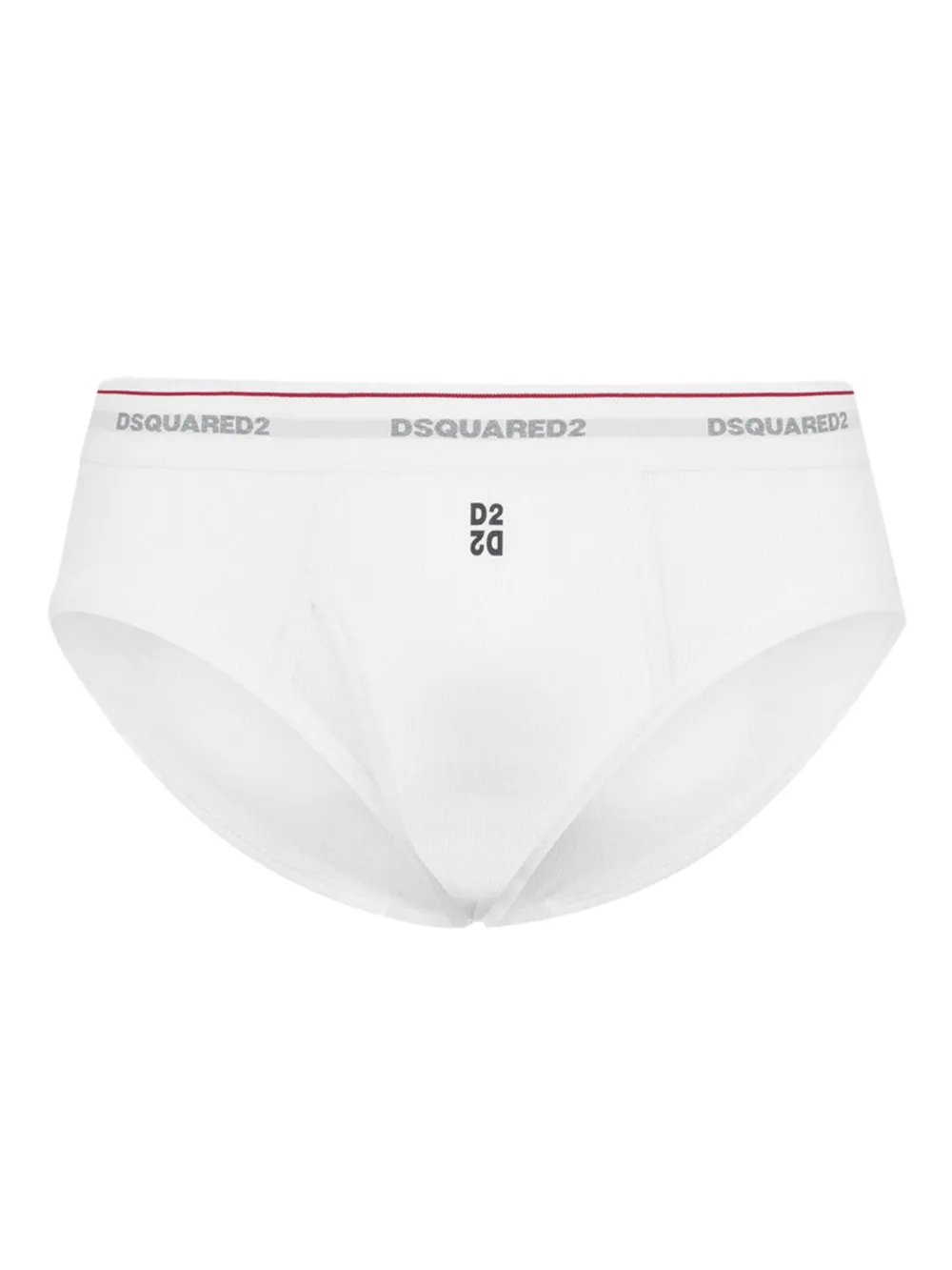Dsquared2 Logo Briefs In White