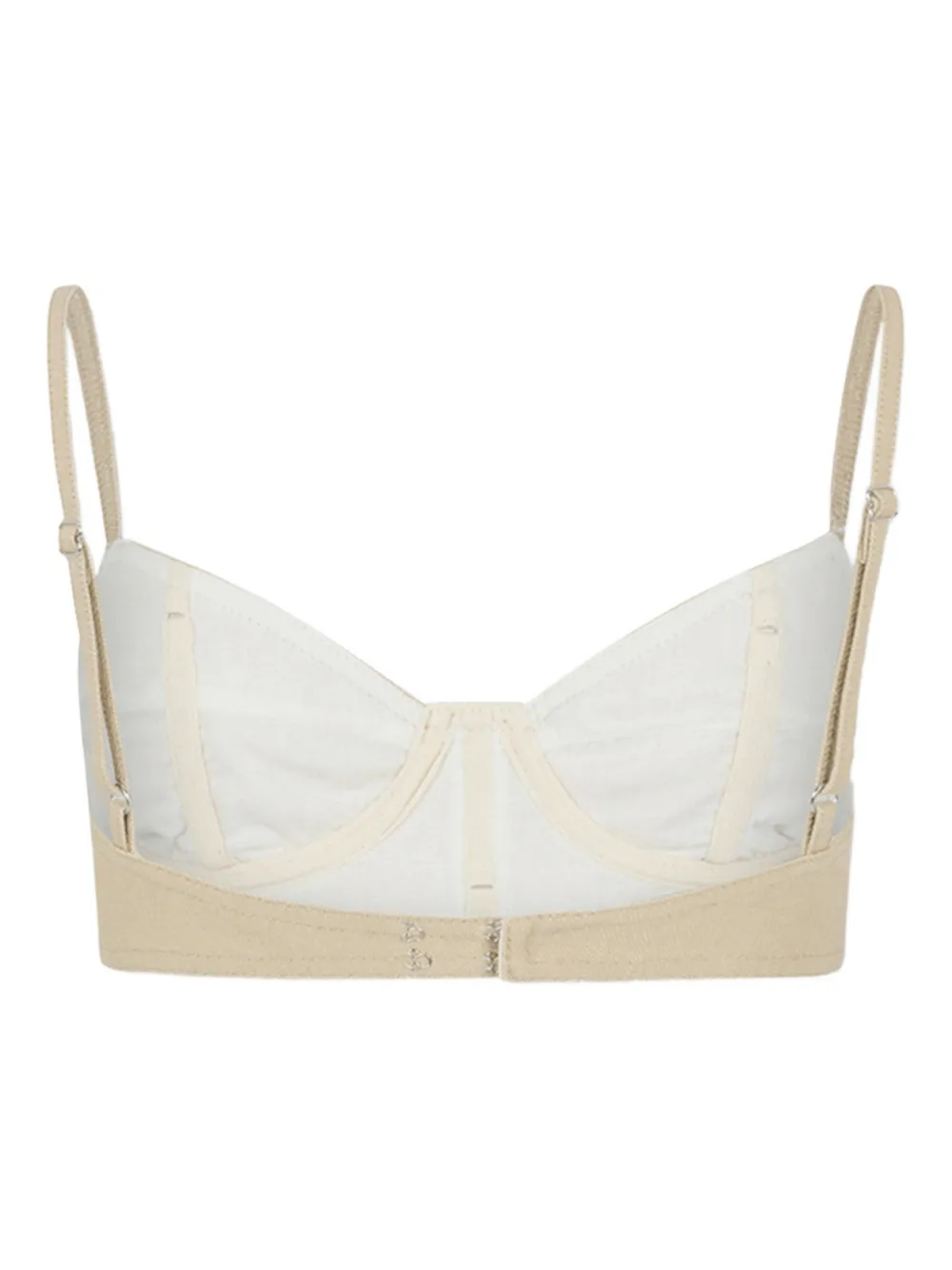 DSQUARED2 Strapless top Beige